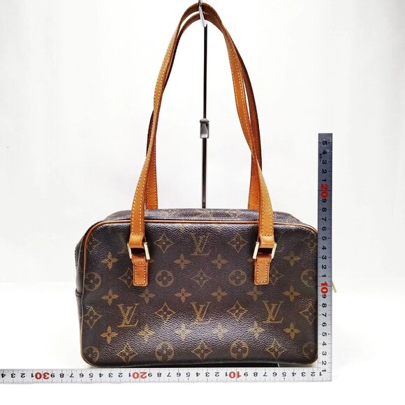 Authentic Louis Vuitton Cite MM Brown Monogram Shoulder Bag mn715-111825 - Picture 2 of 16